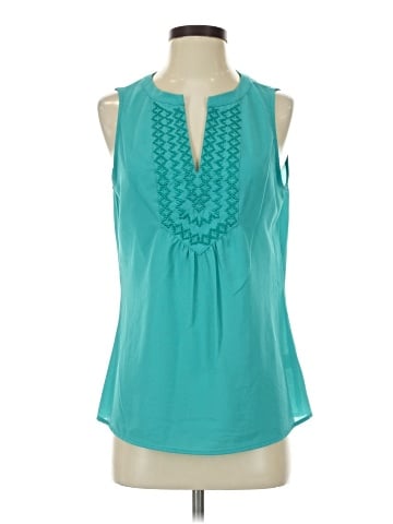Market and Spruce Sleeveless Blouse (view 1)