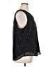 Banana Republic 100% Polyester Black Sleeveless Blouse Size XL - photo 4