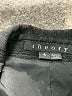 Theory Chevron-herringbone Black Wool Blazer Size 4 - photo 6