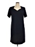 K.C. Spencer Solid Black Casual Dress Size 14 - photo 1