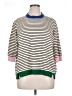 ModCloth Stripes Green Pullover Sweater Size 1X - photo 1