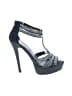 Madden Girl Black Sandals Size 8 1/2 - photo 1