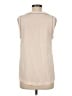 Brunello Cucinelli Ivory Pink Sleeveless Blouse Size L - photo 2