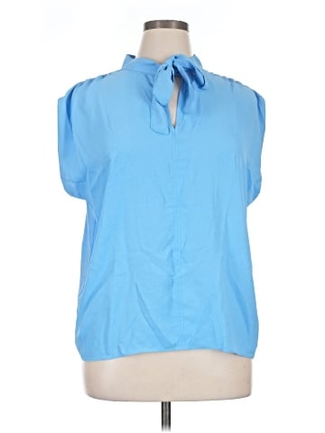 Ann Taylor LOFT Short Sleeve Blouse (view 1)