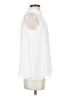 Ann Taylor LOFT 100% Polyester White Sleeveless Blouse Size XS - photo 4