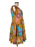 Zimmermann 100% Silk Tropical Yellow Silk dress Size 8 (2) - photo 4