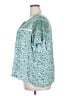 Shein Teal Short Sleeve Blouse Size 2X (estimated) - photo 5