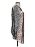 O'Neill 100% Rayon Gray Kimono Size XS - photo 4