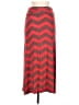 Dna Couture Chevron-herringbone Red Casual Skirt Size M - photo 2