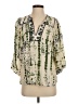 BA&SH Green 3/4 Sleeve Blouse Size XS (0) - photo 1