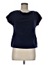St. John Blue Short Sleeve Top Size M - photo 1