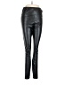 Aqua 100% Polyurethane Black Active Pants Size M - photo 1