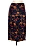 CAMBRIDGE 100% Rayon Paisley Blue Casual Skirt Size 8 - photo 2