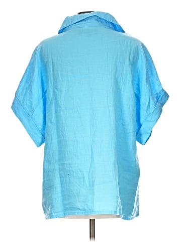 Flax Short Sleeve Blouse (view 2)