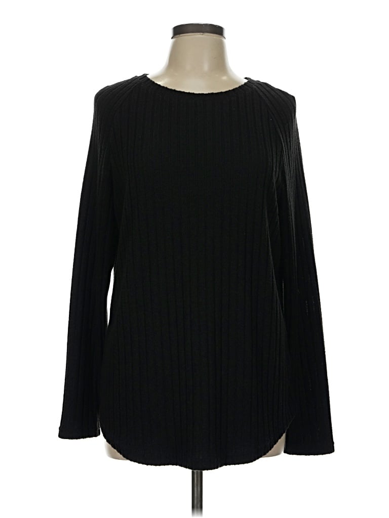 Pre-owned Unbranded Pullover Sweater In Black