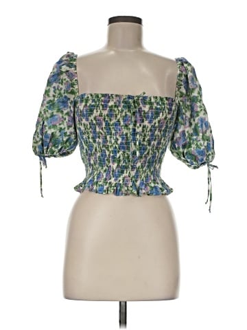 For Love & Lemons 3/4 Sleeve Blouse (view 1)