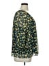 LC Lauren Conrad 100% Polyester Blue 3/4 Sleeve Blouse Size XL - photo 4