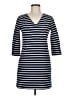 Boden Stripes Blue Casual Dress Size 6 (petite) - photo 1