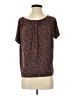 Marc by Marc Jacobs Brown Short Sleeve Blouse Size XS - photo 1