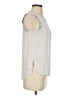 Lou & Grey 100% Polyester Silver Sleeveless Blouse Size XS - photo 4