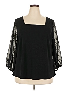 Adrianna Papell 3/4 Sleeve Blouse
