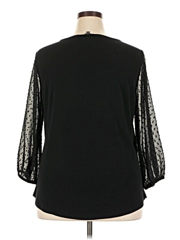 Adrianna Papell 3/4 Sleeve Blouse (view 2)
