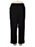 Lands' End Solid Black Dress Pants Size 20 - photo 1