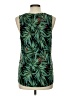 Noir Print Green Sleeveless Top Size L - photo 2