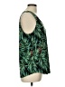 Noir Print Green Sleeveless Top Size L - photo 4