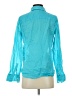 J.Crew Teal Long Sleeve Blouse Size 2 - photo 2