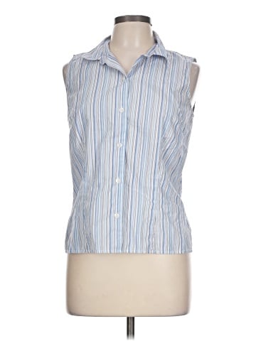 Ann Taylor Sleeveless Button-Down Shirt (view 1)