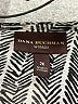 Dana Buchman 100% Polyester Silver 3/4 Sleeve Top Size 2X - photo 7