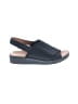 Gentle Souls 100% Leather Solid Black Sandals Size 7 - photo 1