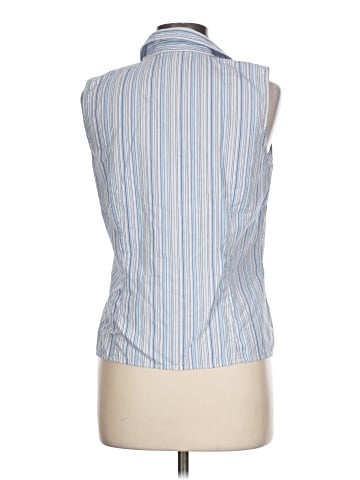Ann Taylor Sleeveless Button-Down Shirt (view 2)