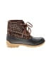 Sperry Top Sider Animal Print Brown Rain Boots Size 1 (baby) - photo 1