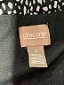 Chico's 100% Polyester Stars Black Formal Skirt Size Med (1) - photo 4