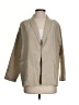 Eileen Fisher 100% Linen Tan Blazer Size P (petite) - photo 1