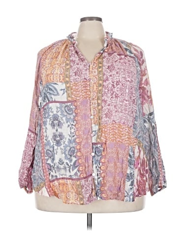 Lane Bryant 3/4 Sleeve Blouse (view 1)