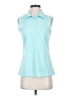 Puma 100% Polyester Teal Sleeveless Blouse Size S - photo 1