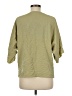 Michael Kors Green 3/4 Sleeve Blouse Size S - photo 2