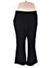 Jones & Co Solid Black Active Pants Size 2X - photo 1