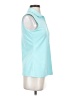 Puma 100% Polyester Teal Sleeveless Blouse Size S - photo 4