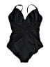 Miraclesuit Paisley Black One Piece Swimsuit Size 10 (estimated) - photo 2