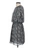 Mango Paisley Gray Casual Dress Size 4 - photo 5