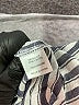 Olivaceous 100% Viscose Silver Long Sleeve Blouse Size M - photo 5