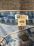 Billabong 100% Cotton Blue Denim Shorts Size 24 waist - photo 3