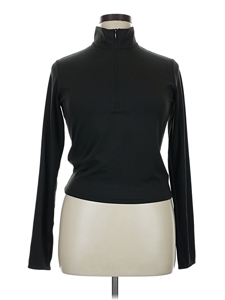 Pre-owned Uniqlo Turtleneck Sweater In Black