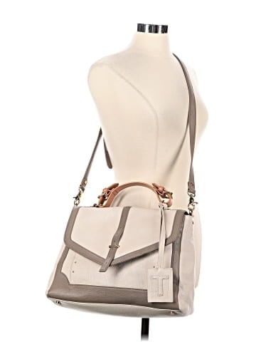 Tory Burch Leather Satchel (view 2)