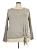 Nine Britton Gray Long Sleeve Top Size 2X - photo 1