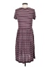Roxy Stripes Burgundy Casual Dress Size S - photo 2